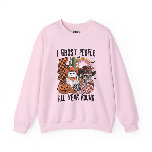 I Ghost People All Year Round Unisex Heavy Blend Crewneck Sweatshirt