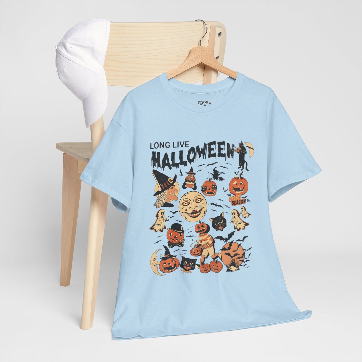 Long Live Halloween Unisex Heavy Cotton T-Shirt