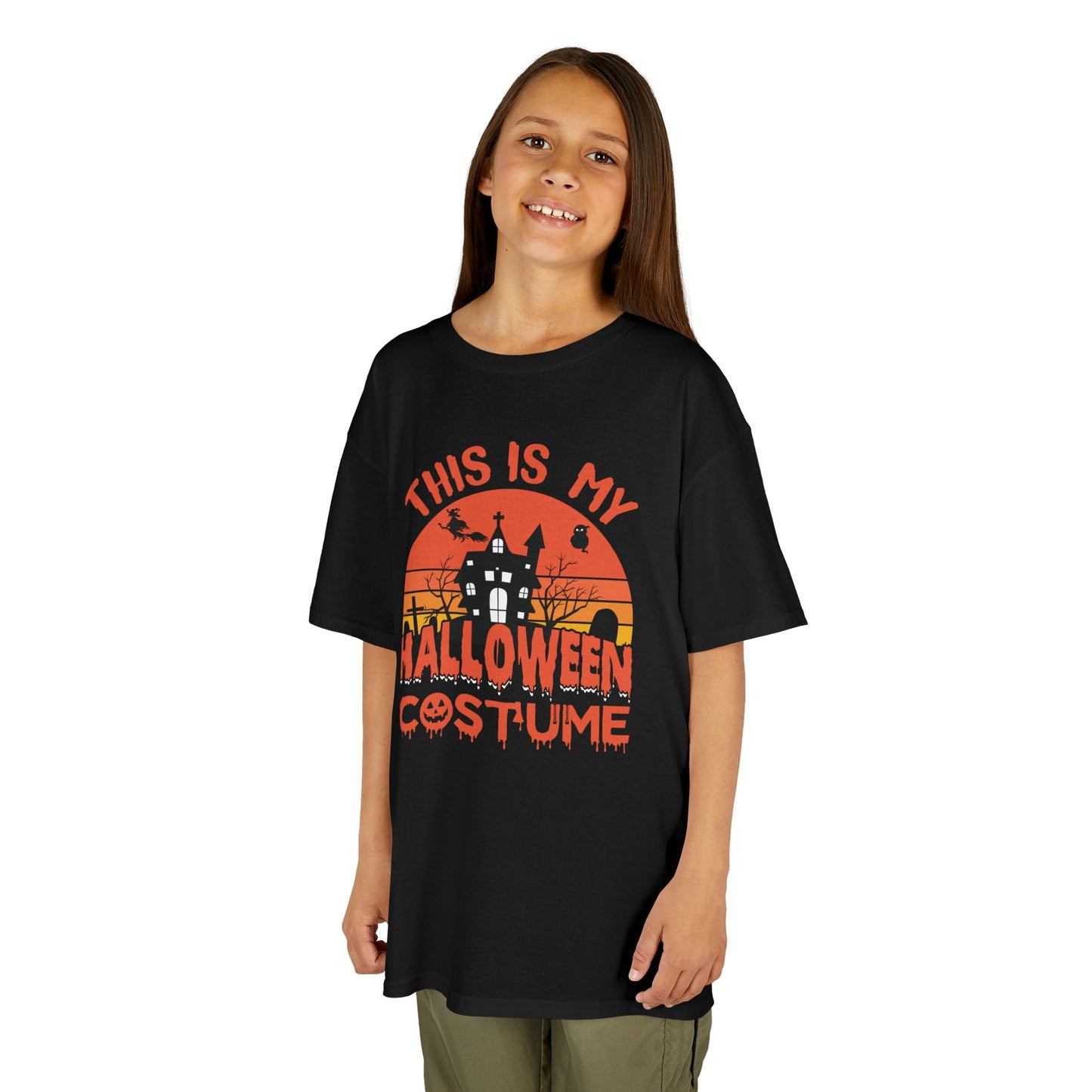 This Is My Halloween Costume Kids Heavy Cotton T-Shirt