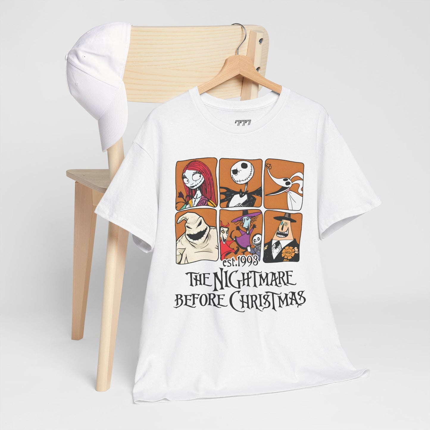 The Nightmare Before Christmas Unisex Heavy Cotton T-Shirt