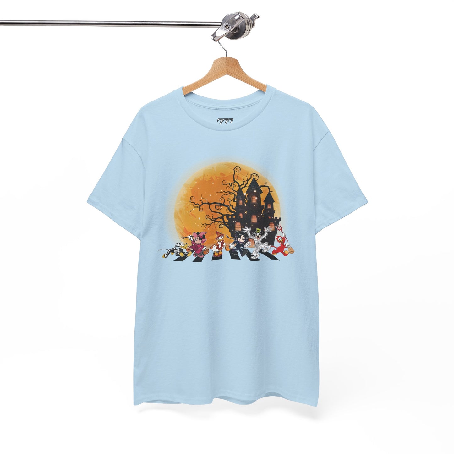 Haunted Crosswalk Unisex Heavy Cotton T-Shirt