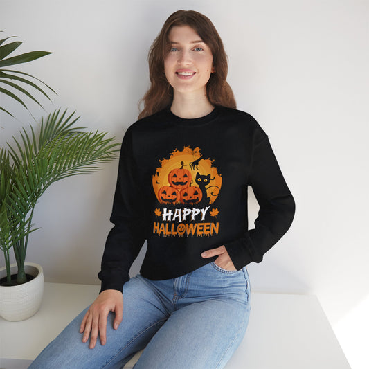 Happy Halloween II Unisex Heavy Blend Crewneck Sweatshirt