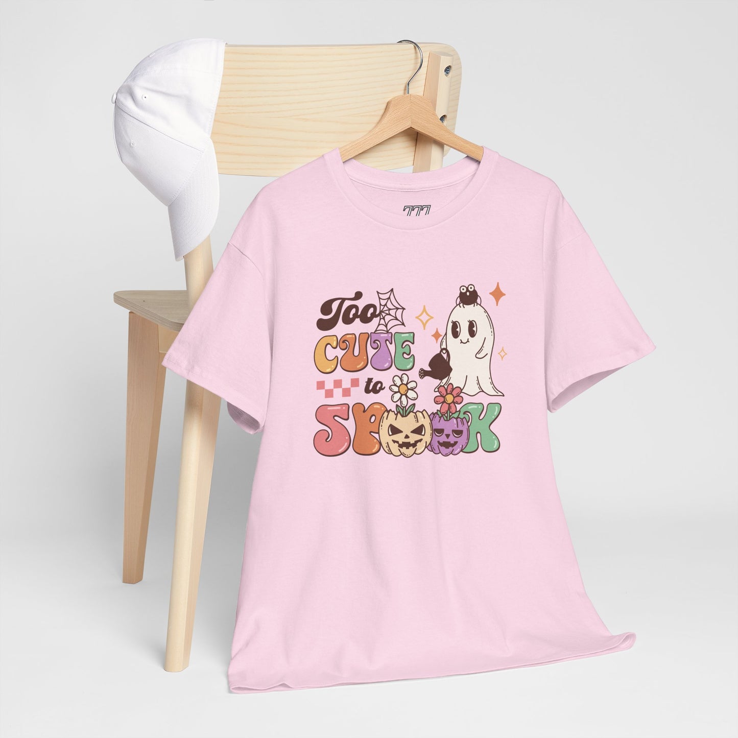 Too Cute To Spook Unisex Heavy Cotton T-Shirt