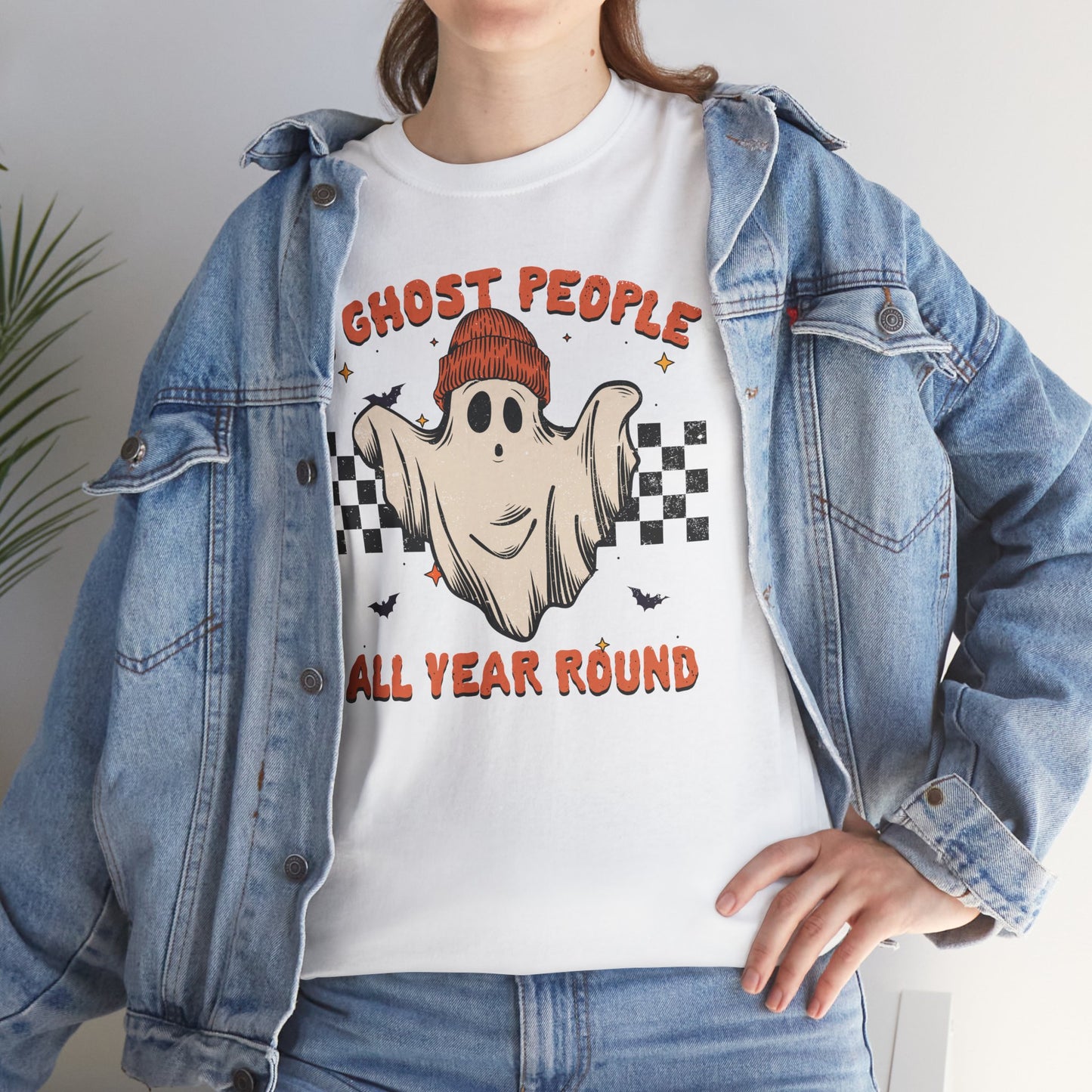 I Ghost People All Year Round Unisex Heavy Cotton T-Shirt