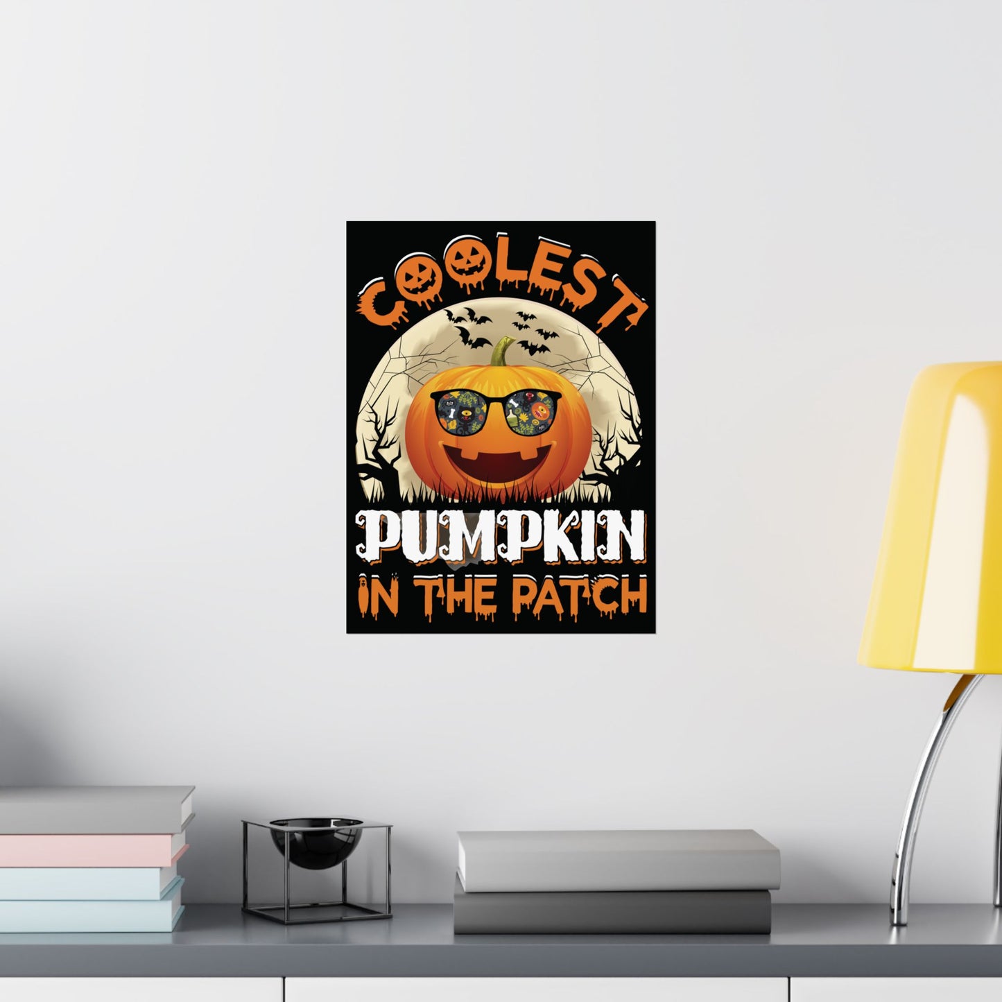 Coolest Pumpkin In The Patch Halloween Poster
