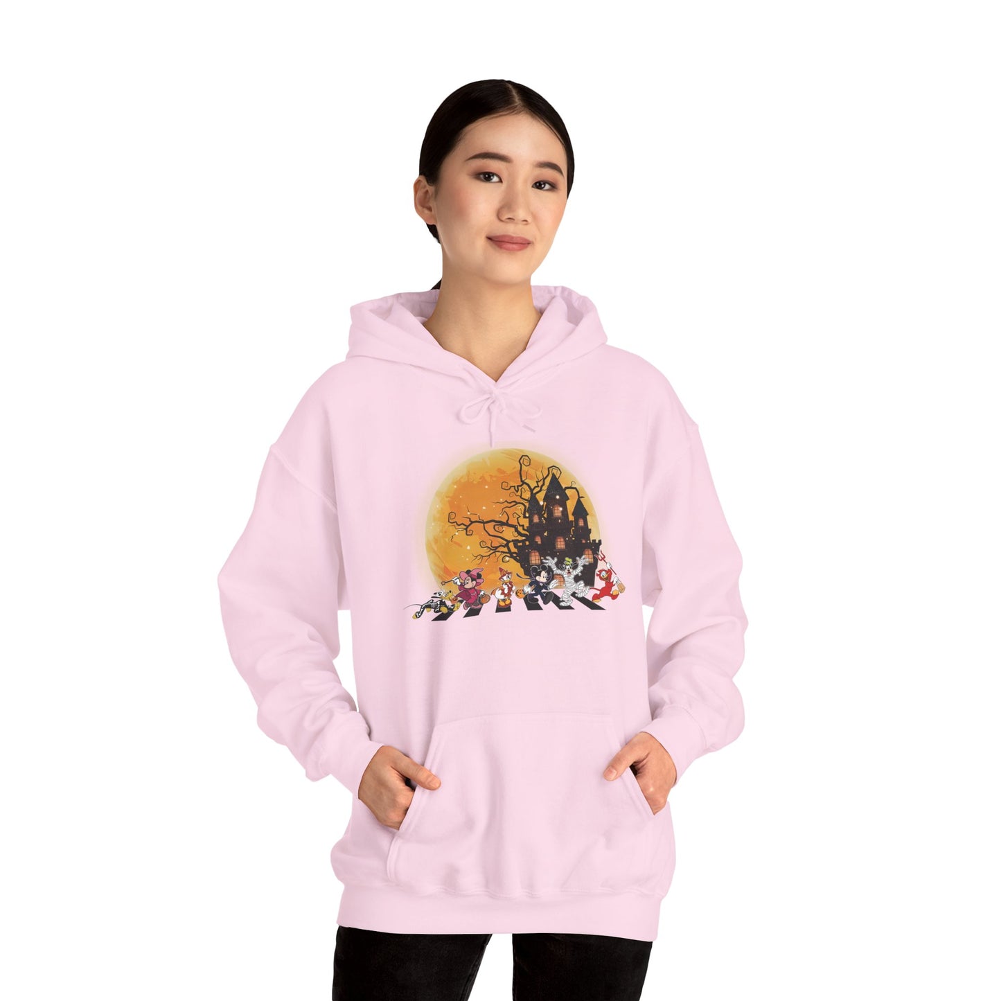 Haunted Crosswalk Unisex Heavy Blend Hoodie