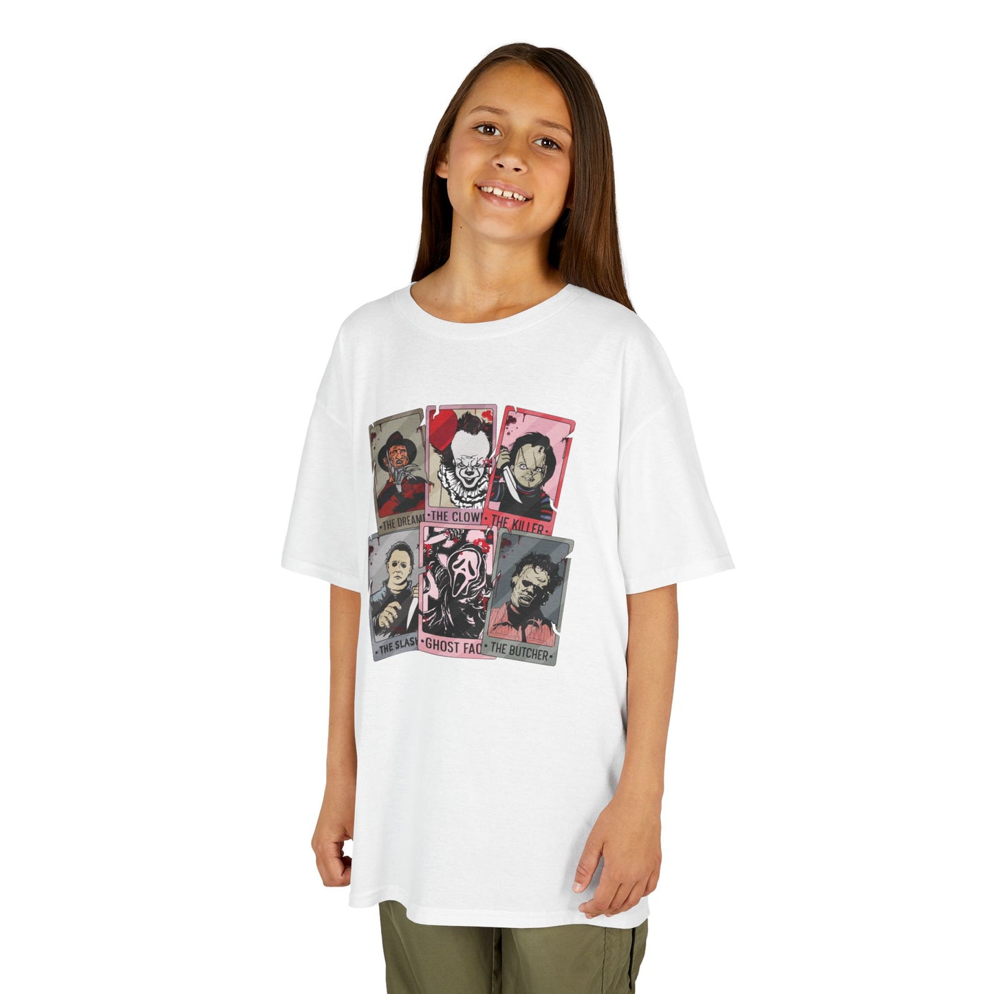 Horror Legends Kids Heavy Cotton T-Shirt