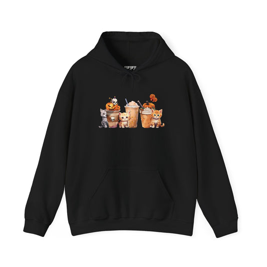 Coffee & Cats Unisex Heavy Blend Hoodie