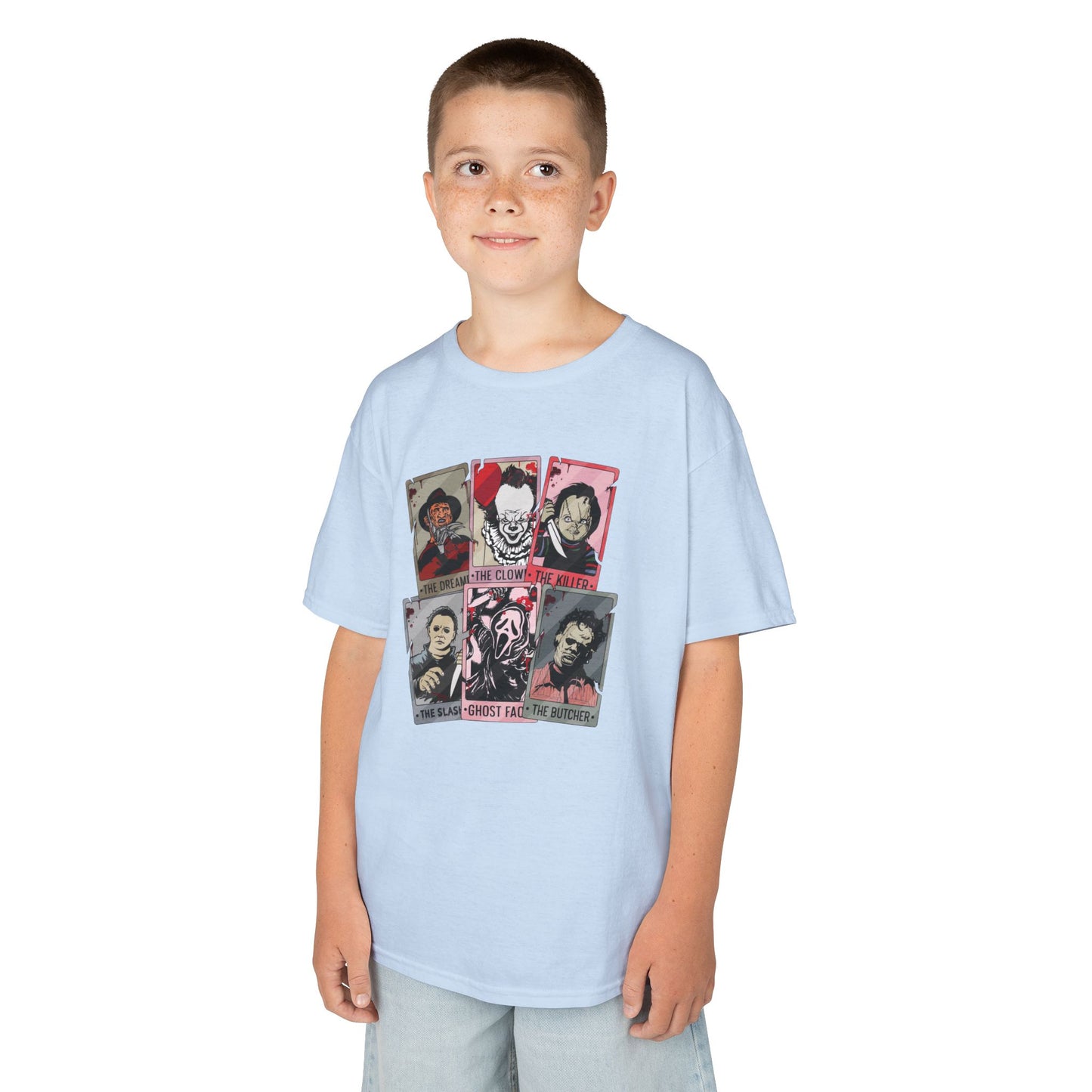 Horror Legends Kids Heavy Cotton T-Shirt