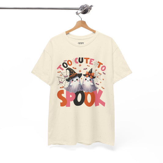 Too Cute To Spook Women's Heavy Cotton T-Shirt