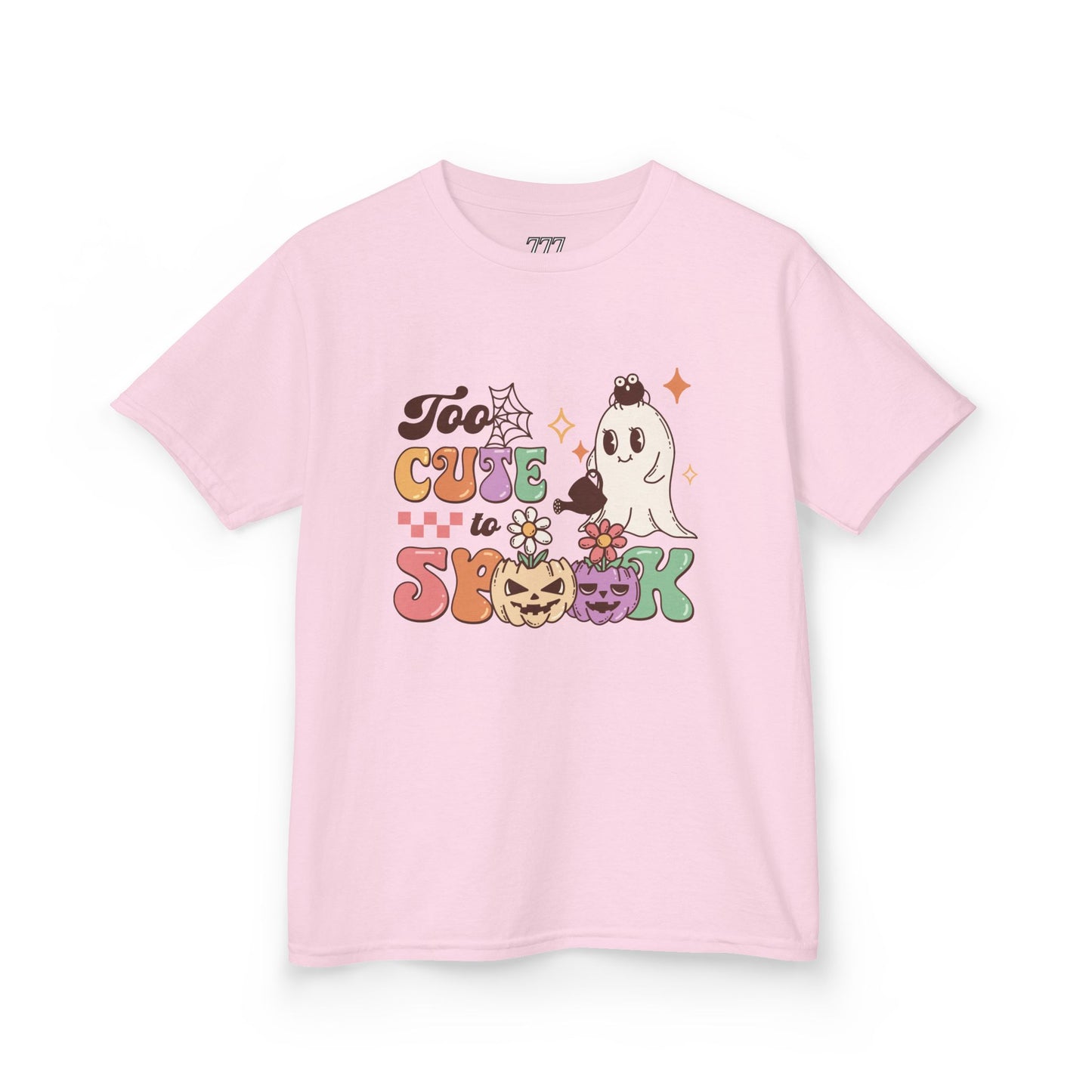 Too Cute To Spook Kids Heavy Cotton T-Shirt