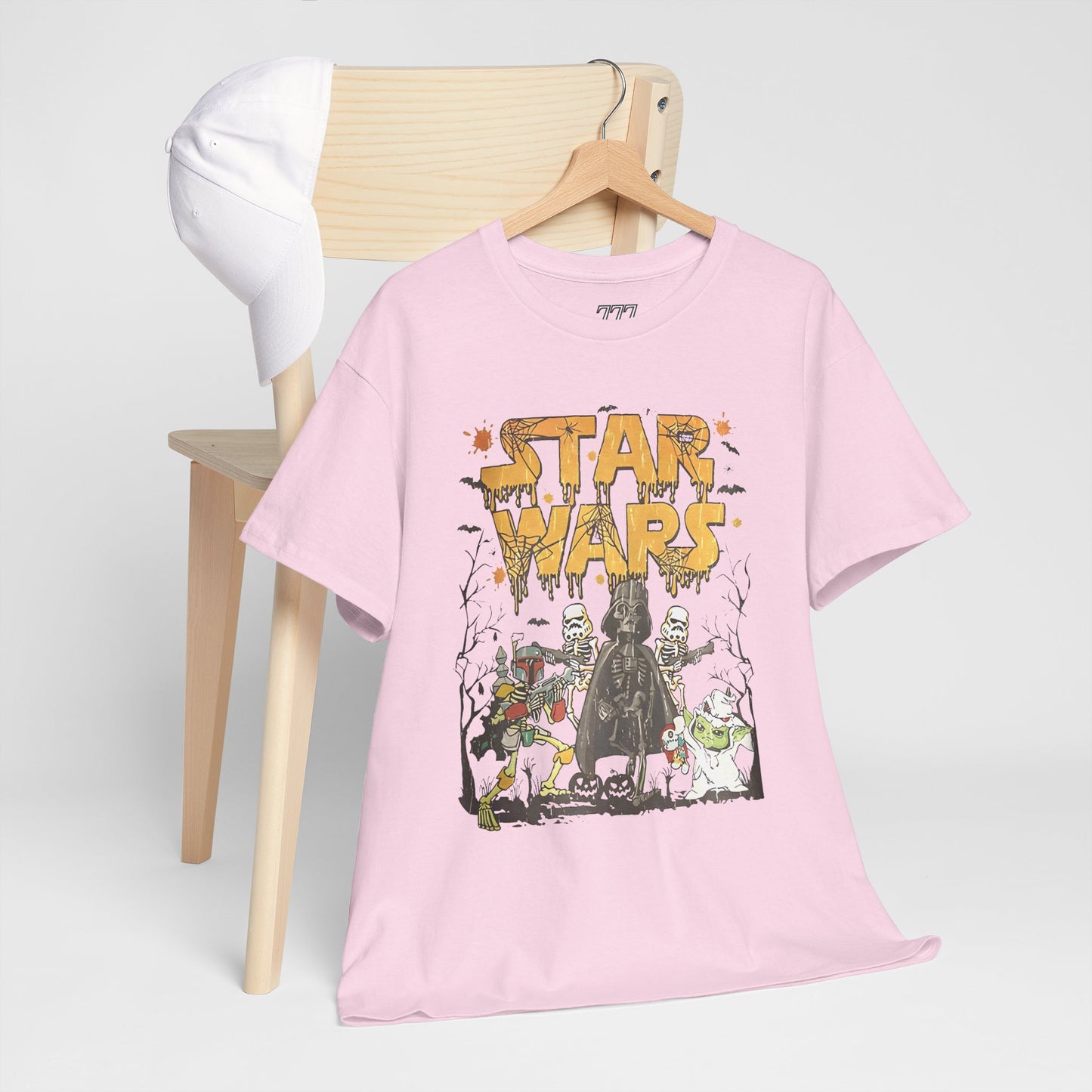 Star Wars Halloween-Themed Unisex Heavy Cotton T-Shirt