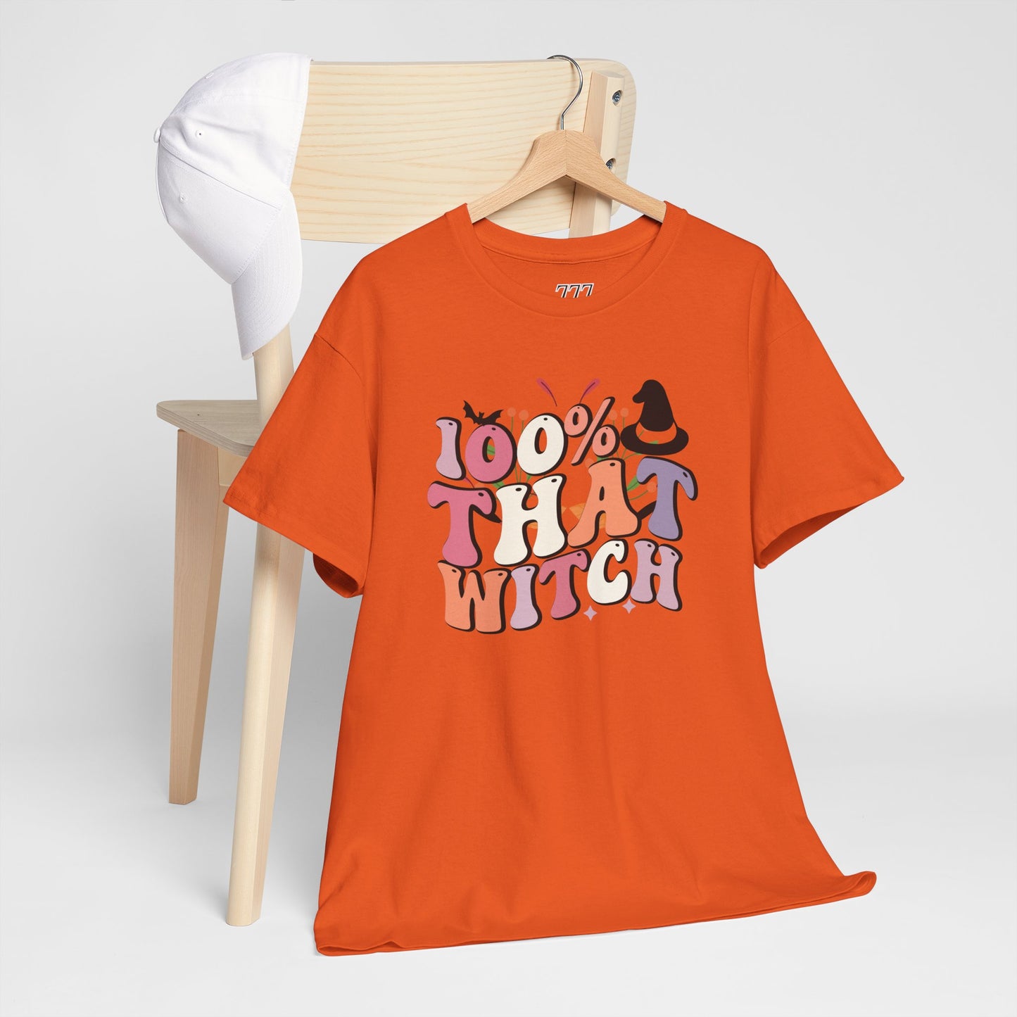 100% That Witch Women's Heavy Cotton T-Shirt