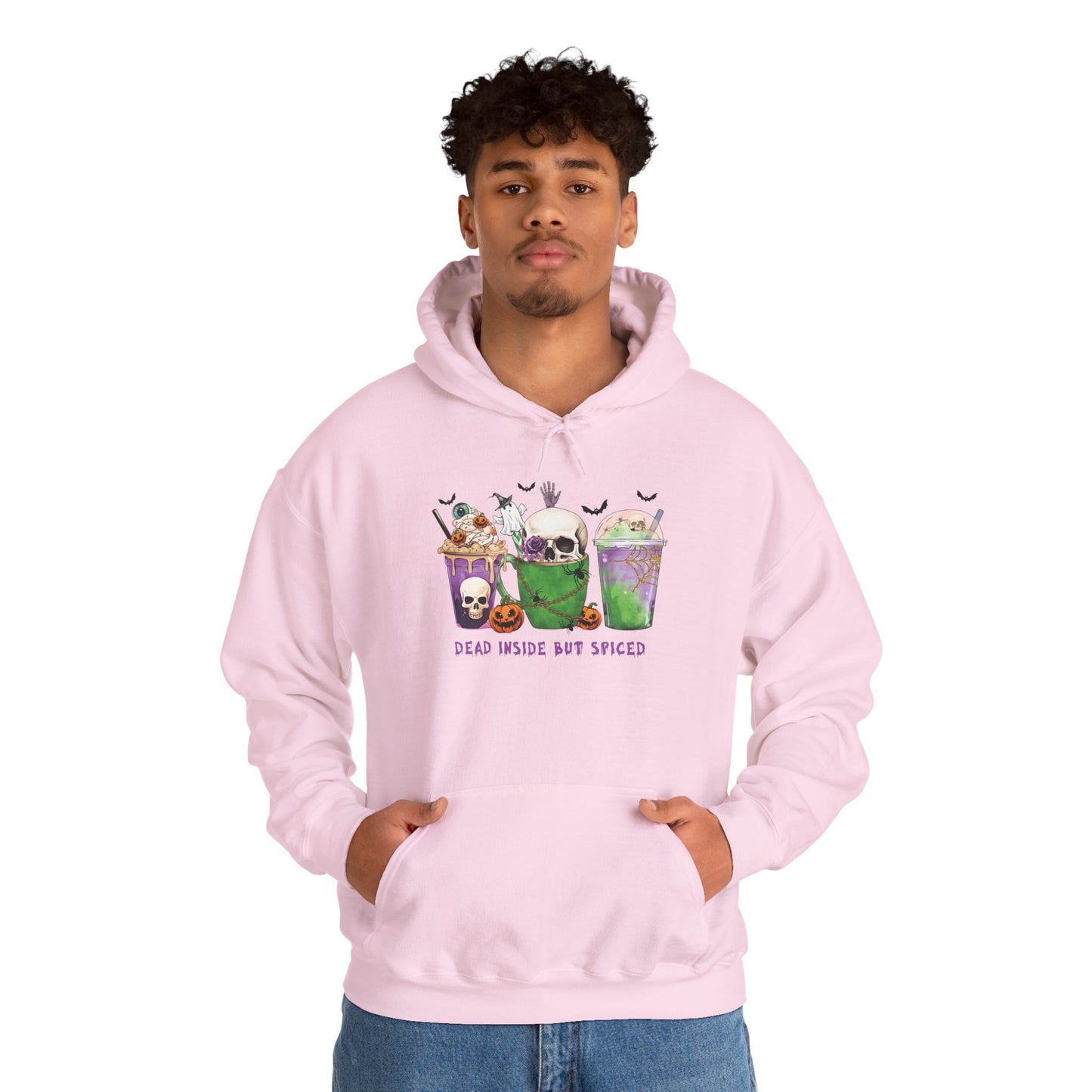 Dead Inside But Spiced II Unisex Heavy Blend Hoodie