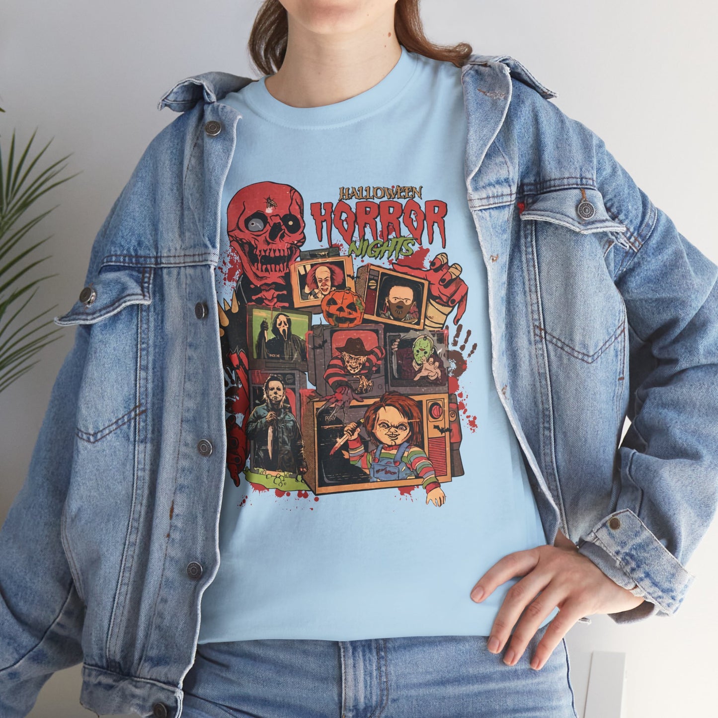 Halloween Horror Nights Unisex Heavy Cotton T-Shirt