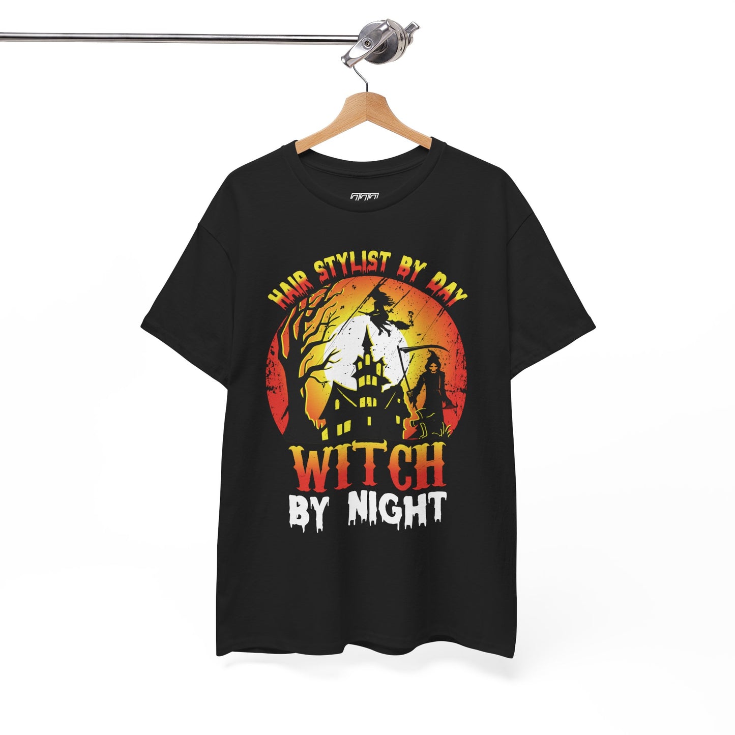 Hair Stylist By Day Witch By Night Women's Heavy Cotton T-Shirt