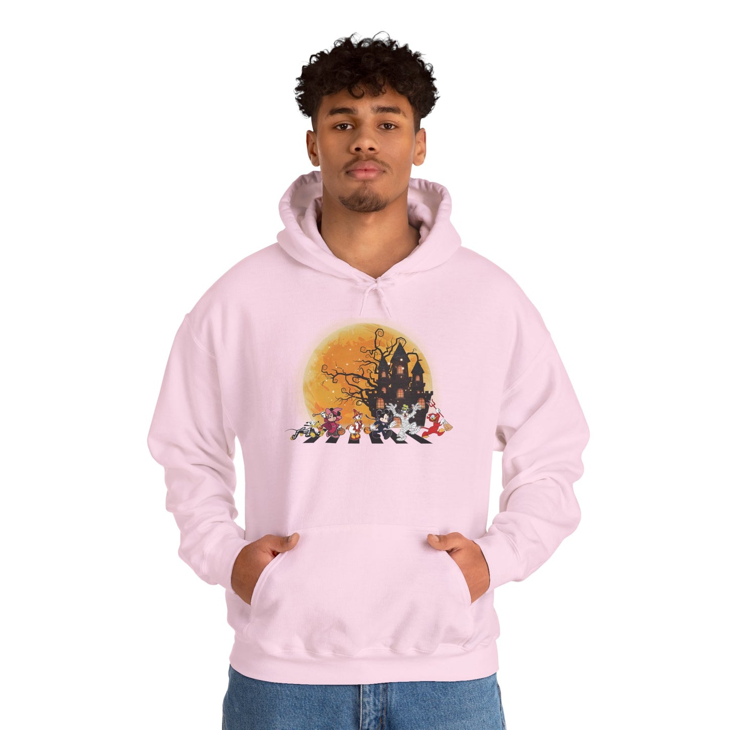 Haunted Crosswalk Unisex Heavy Blend Hoodie