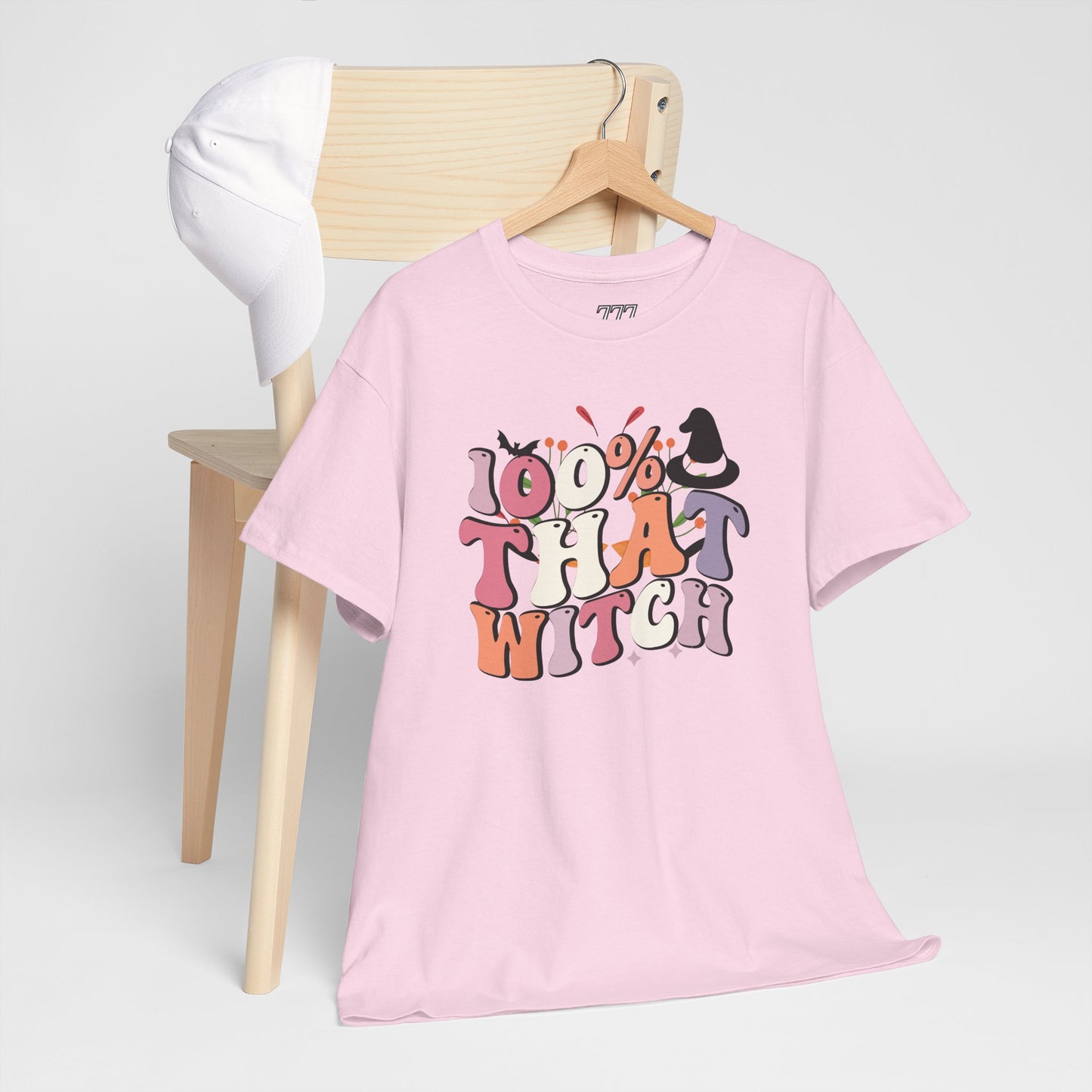 100% That Witch Women's Heavy Cotton T-Shirt