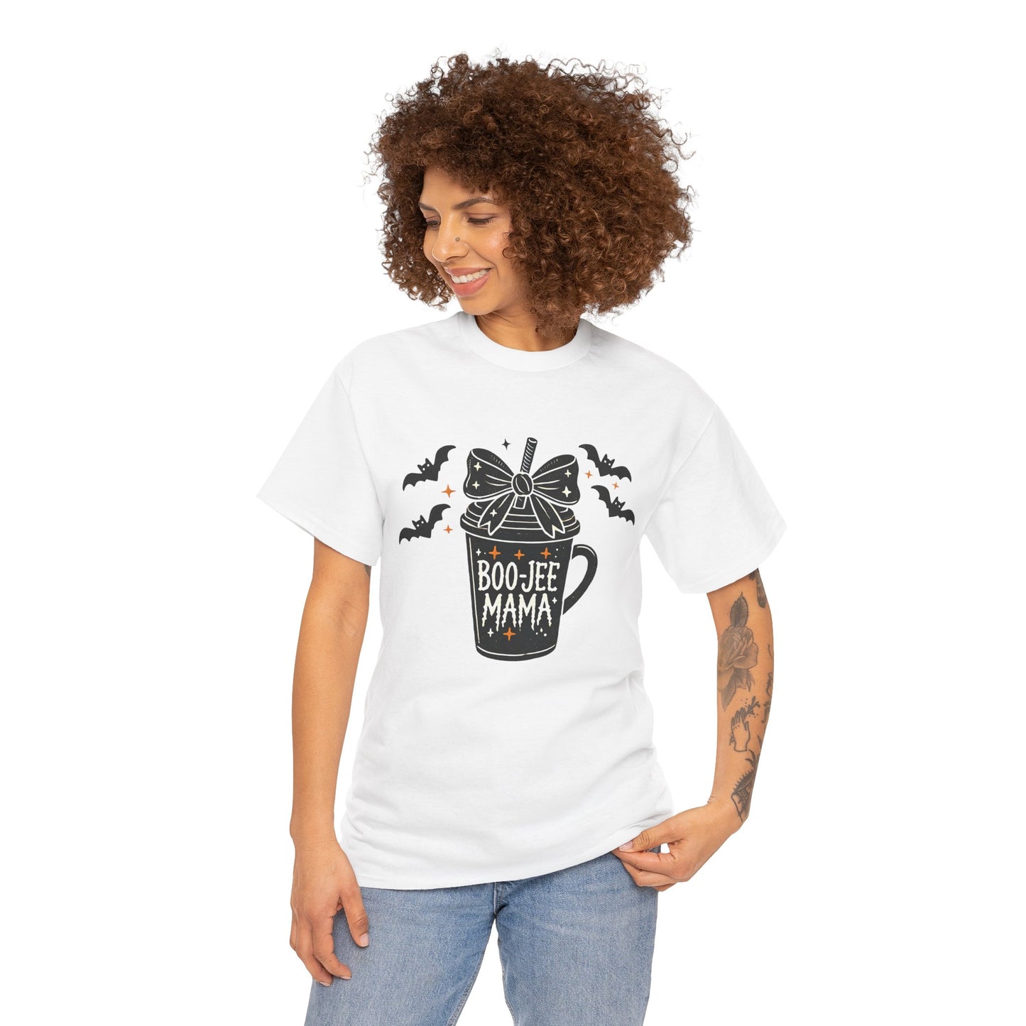 Boo-Jee Mama Women's Heavy Cotton T-Shirt