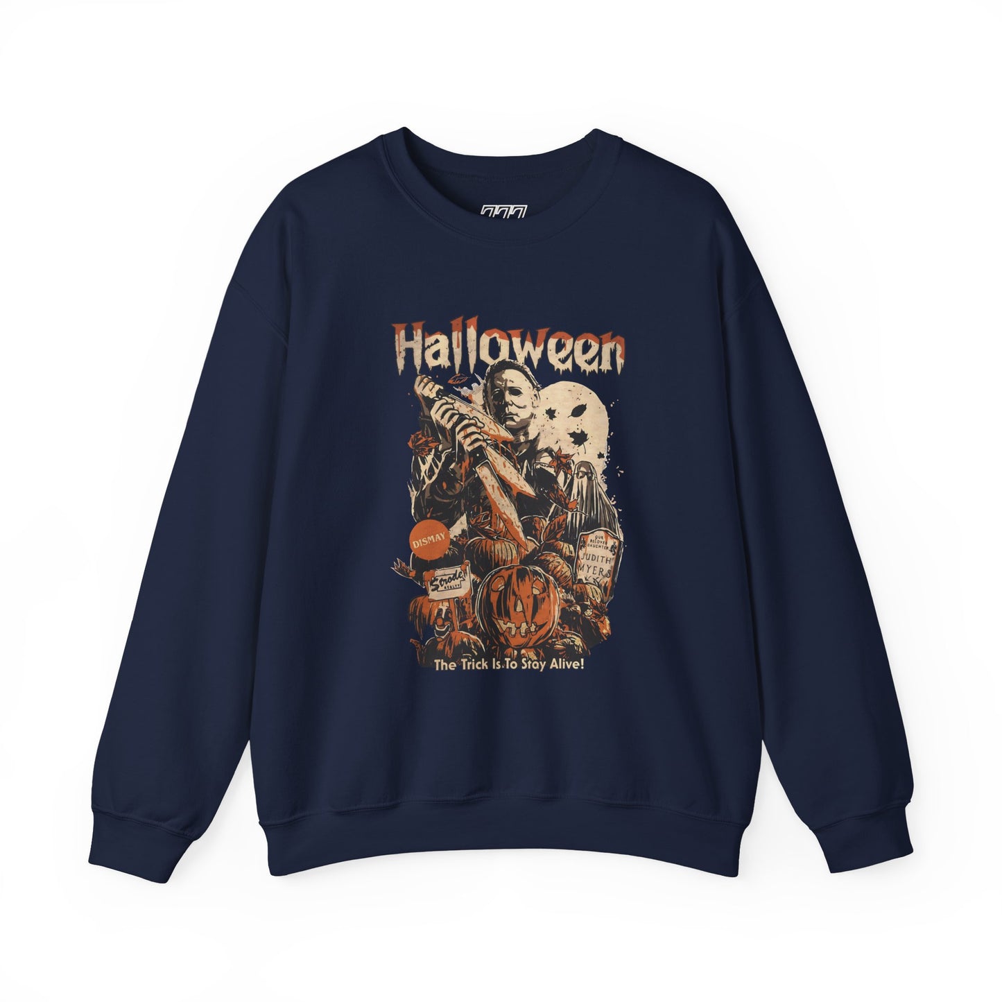 The Trick Is To Stay Alive Unisex Heavy Blend Crewneck Sweatshirt