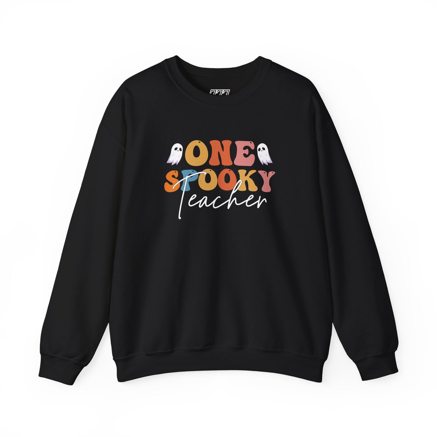 One Spooky Teacher Women’s Heavy Blend Crewneck Sweatshirt