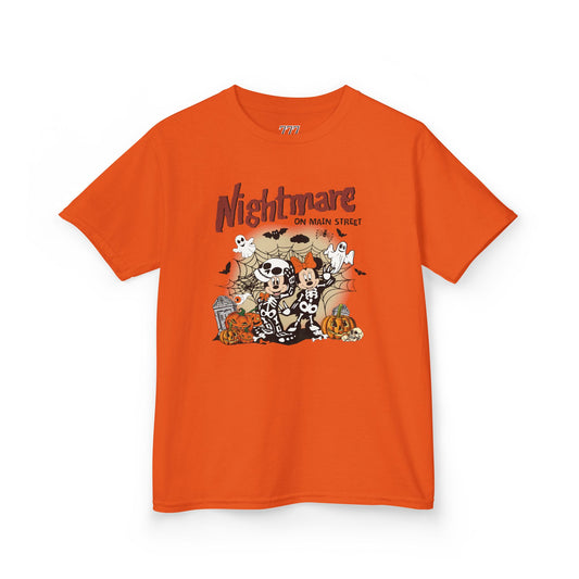 Nightmare On Main Street IV Kids Heavy Cotton T-Shirt