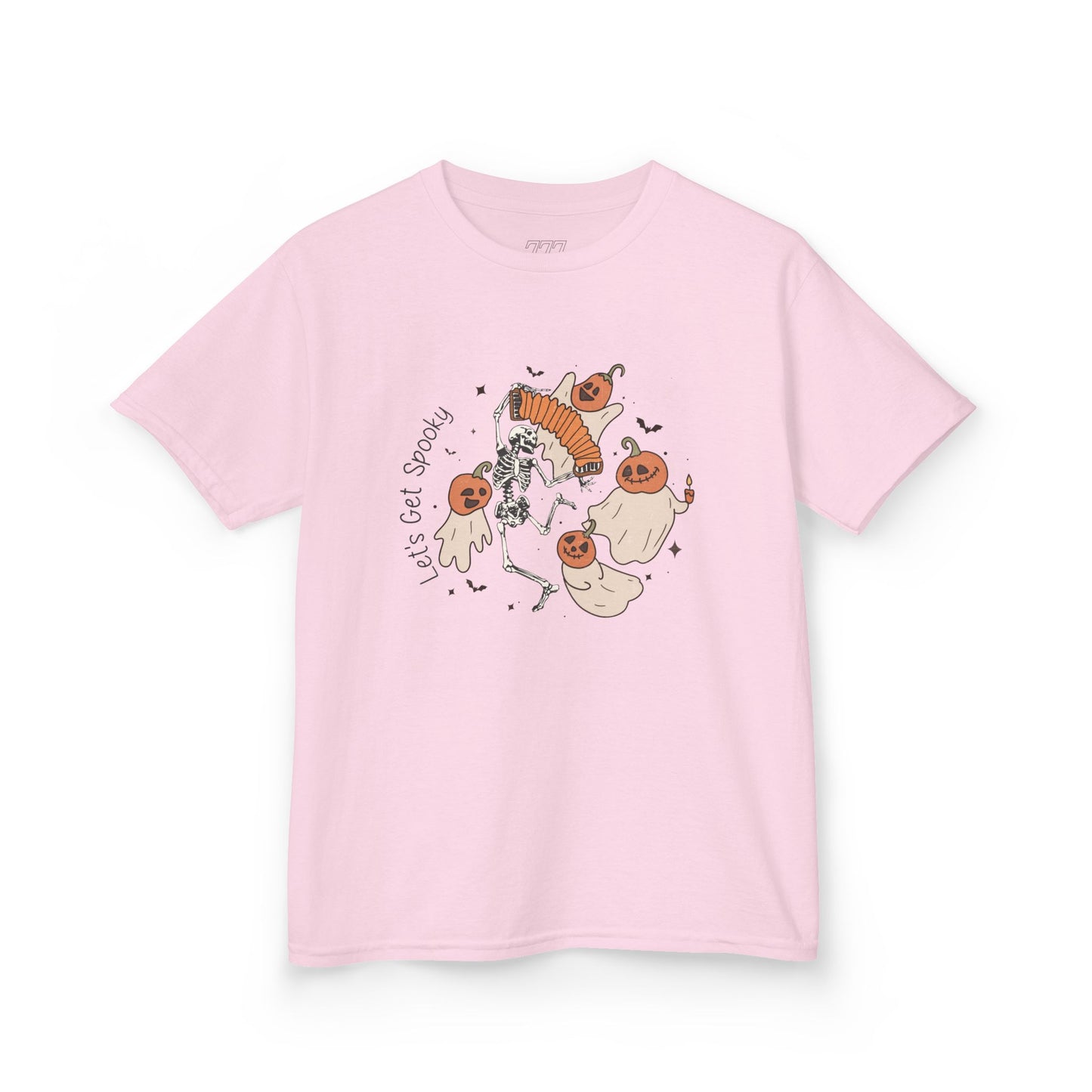 Lets Get Spooky Kids Heavy Cotton T-Shirt