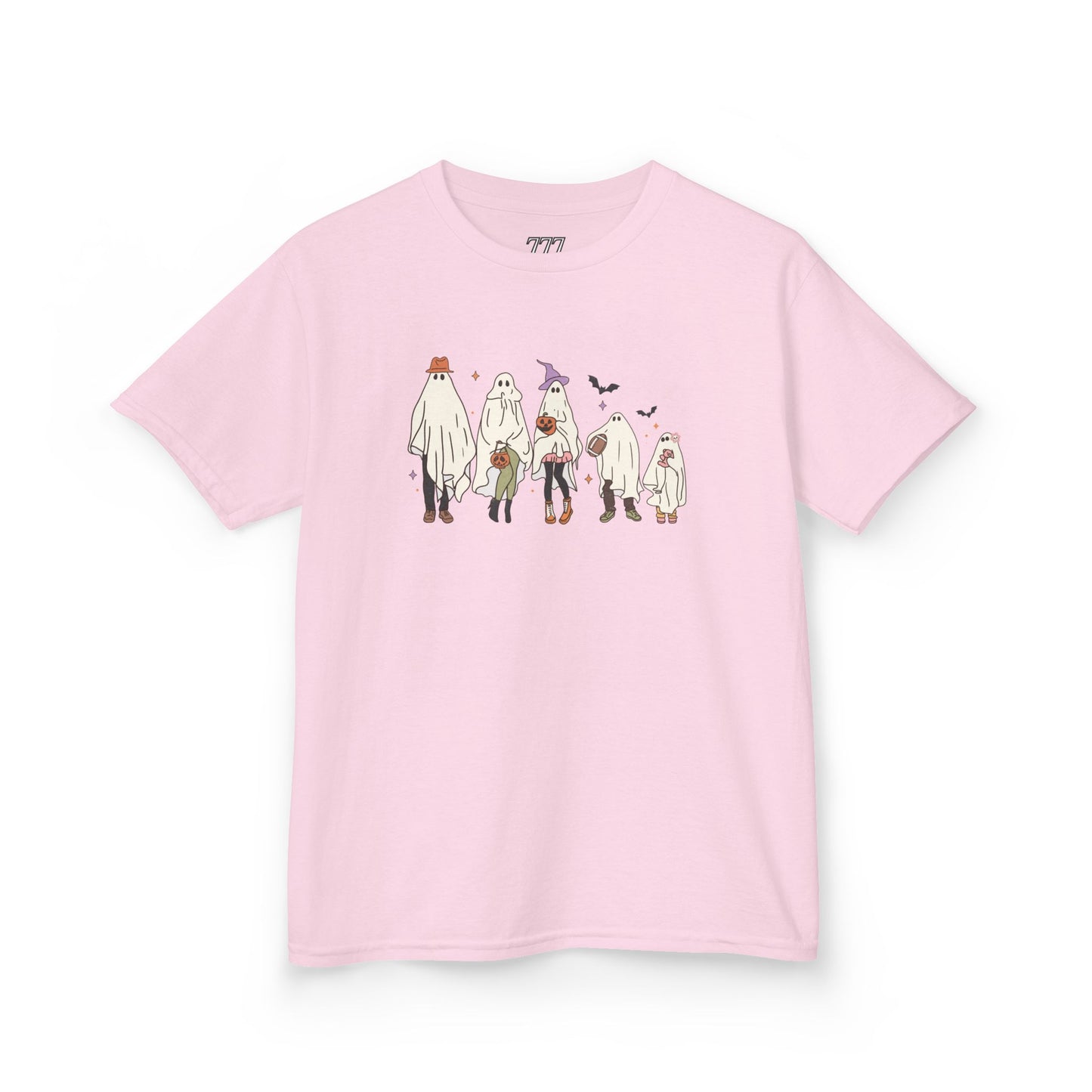 Ghost Family Kids Heavy Cotton T-Shirt