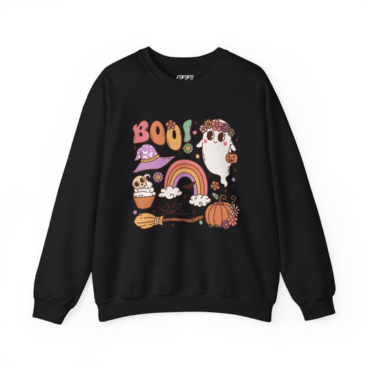 Boo Women's Heavy Blend Crewneck Sweatshirt