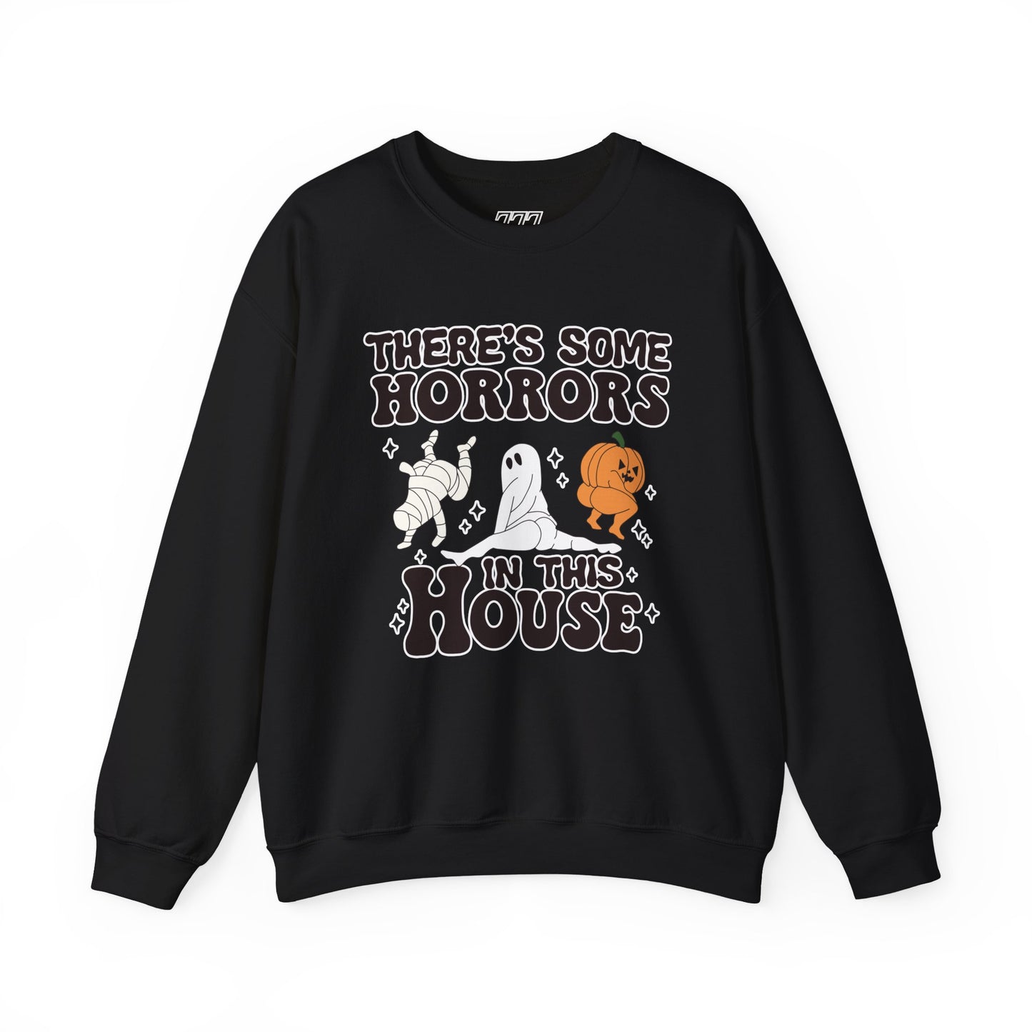 There's Some Horrors In This House Unisex Heavy Blend Crewneck Sweatshirt