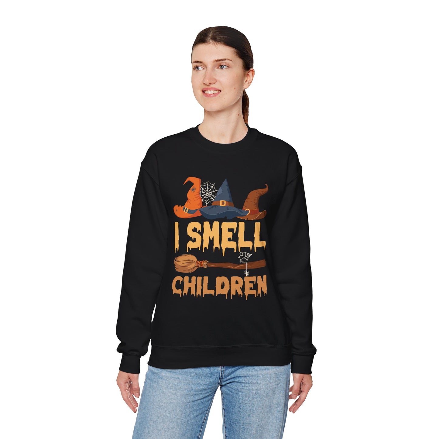 I Smell Children Women's Heavy Blend Crewneck Sweatshirt