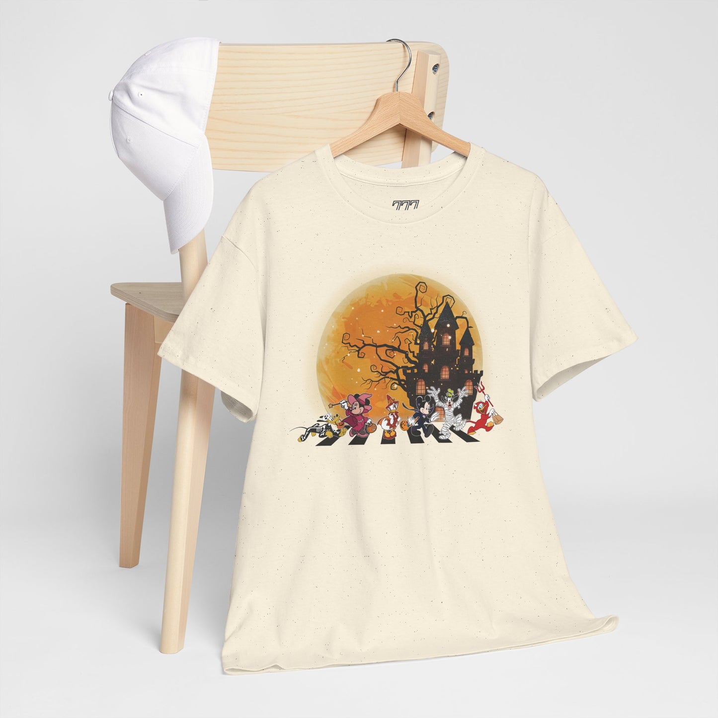 Haunted Crosswalk Unisex Heavy Cotton T-Shirt