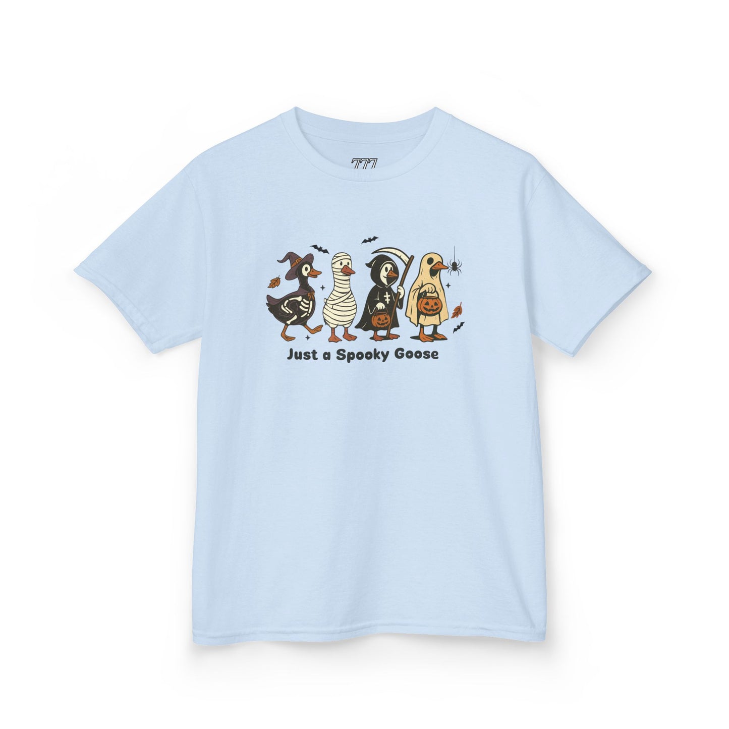 Just A Spooky Goose Kids Heavy Cotton T-Shirt