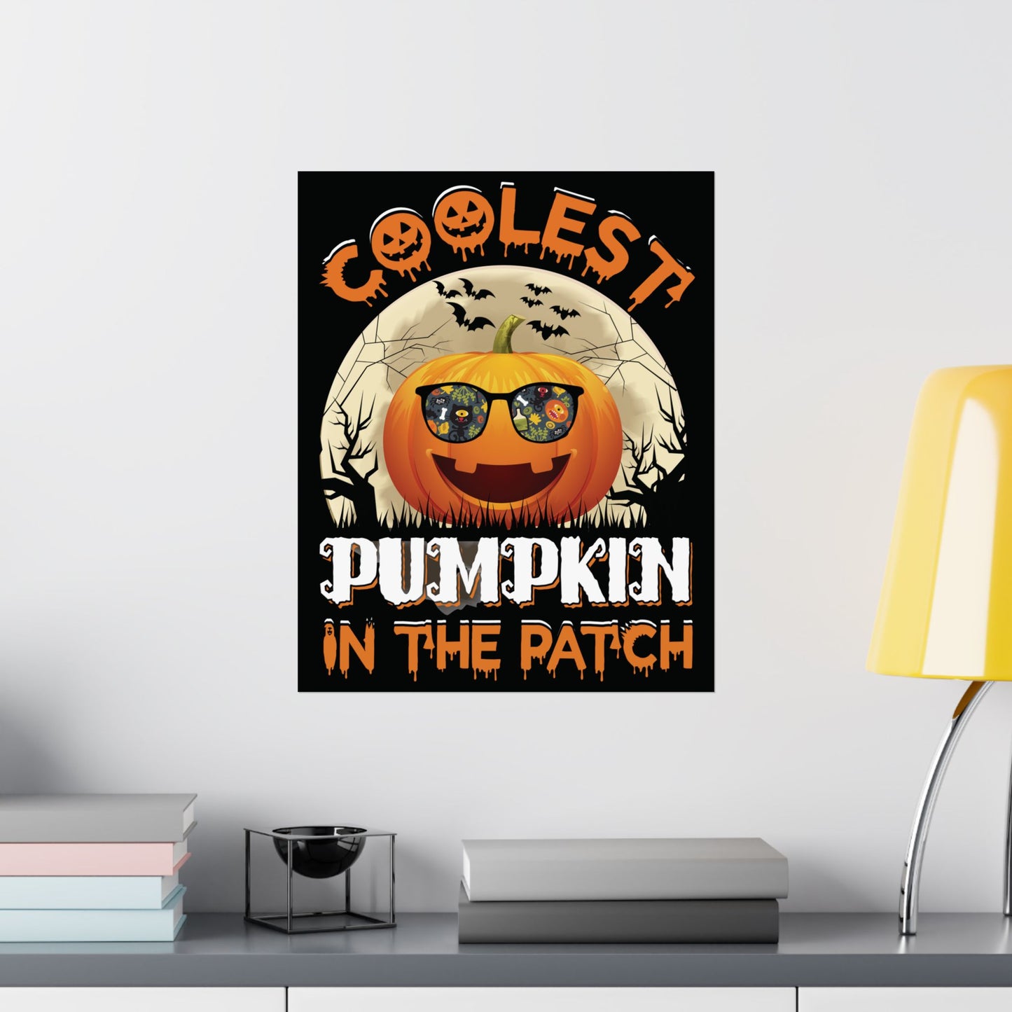 Coolest Pumpkin In The Patch Halloween Poster