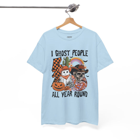 I Ghost People All Year Round Unisex Heavy Cotton T-Shirt