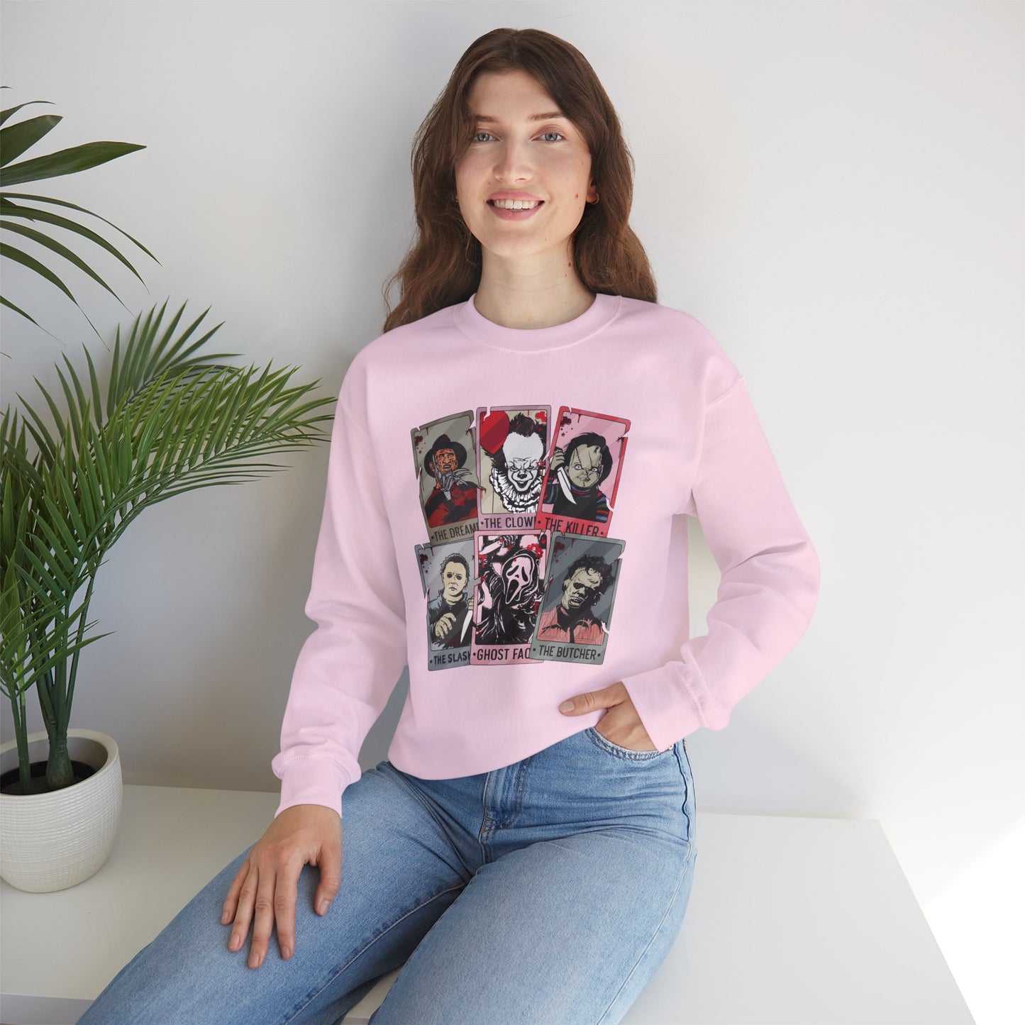 Horror Legends Unisex Heavy Blend Crewneck Sweatshirt