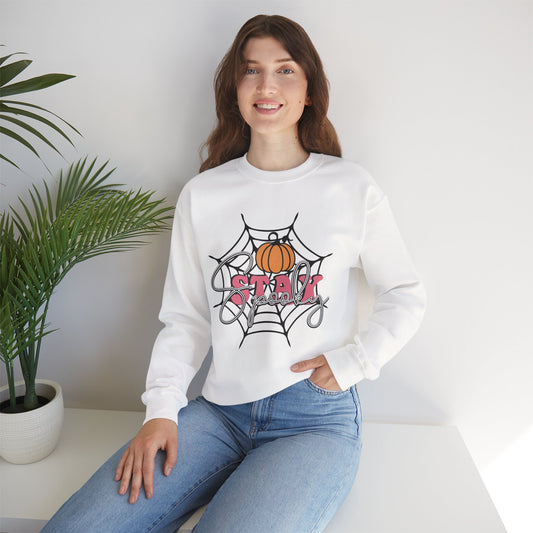 Stay Spooky Women's Heavy Blend Crewneck Sweatshirt