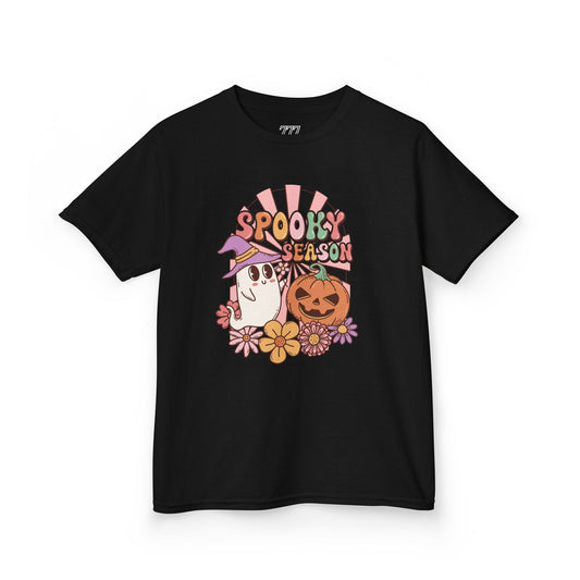 Spooky Season Kids Heavy Cotton T-Shirt