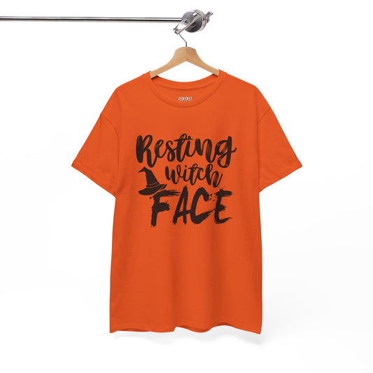 Resting Witch Face Unisex Heavy Cotton T-Shirt