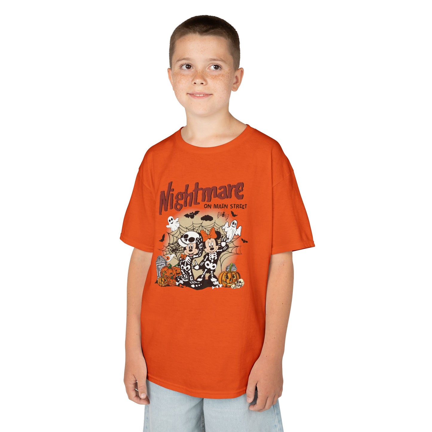 Nightmare On Main Street IV Kids Heavy Cotton T-Shirt