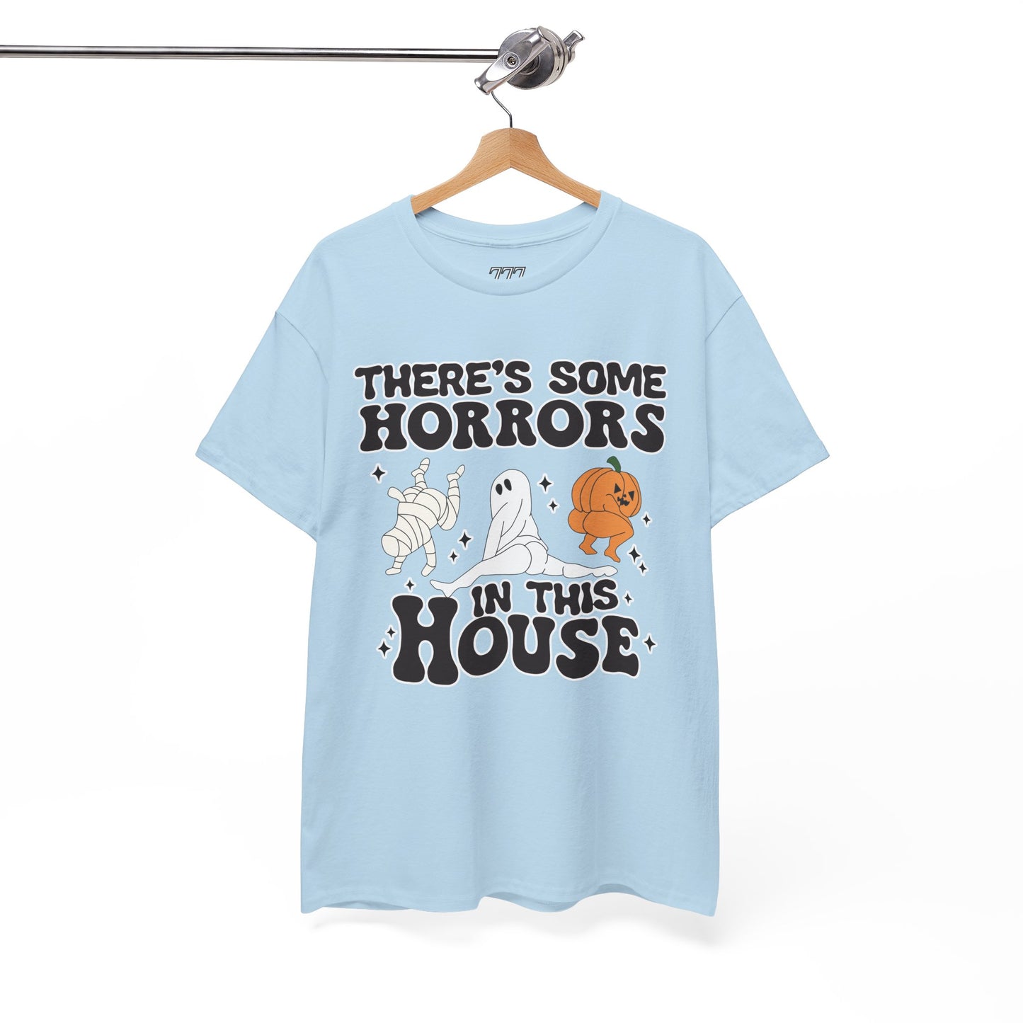 There's Some Horrors In This House Unisex Heavy Cotton T-Shirt