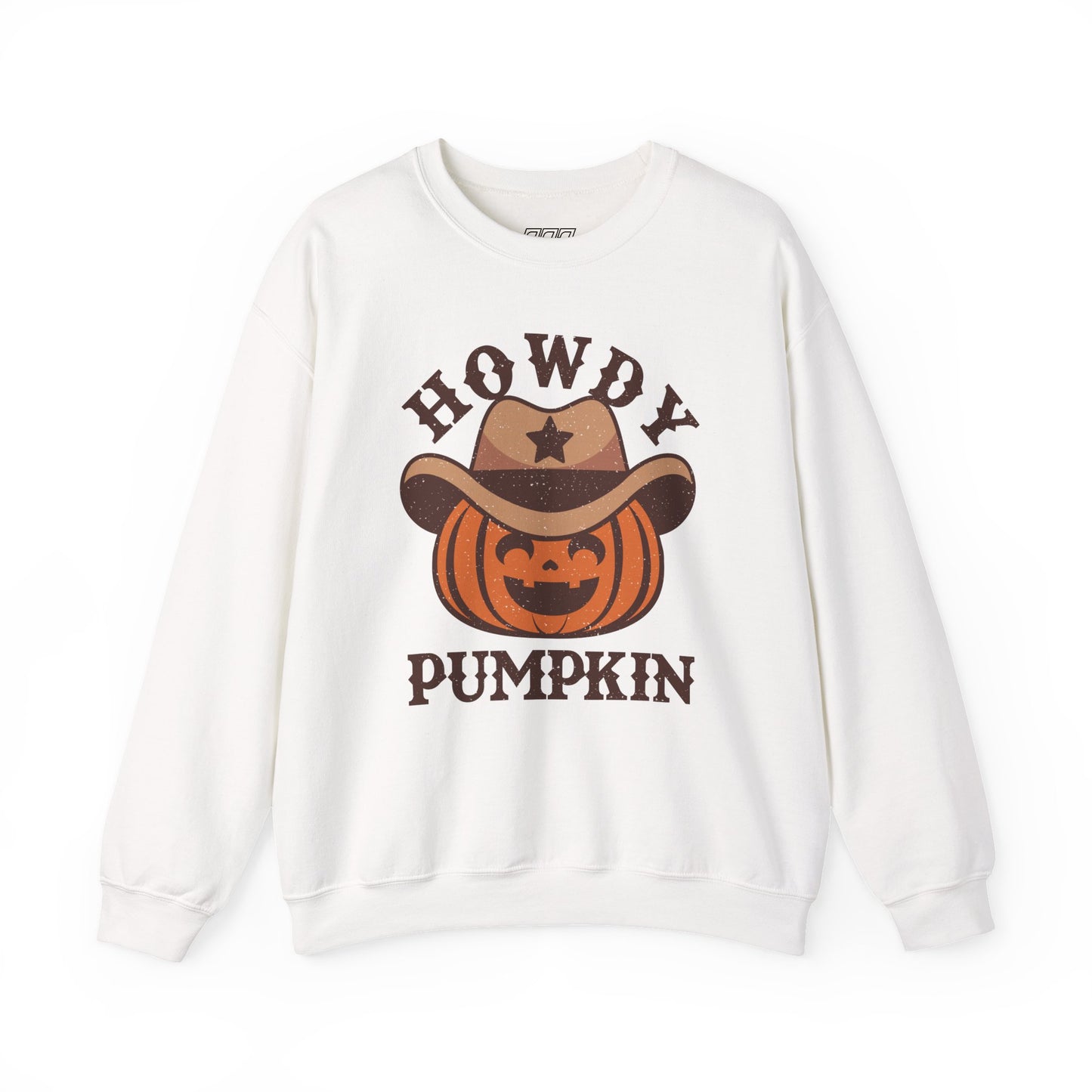 Howdy Pumpkin Unisex Heavy Blend Crewneck Sweatshirt