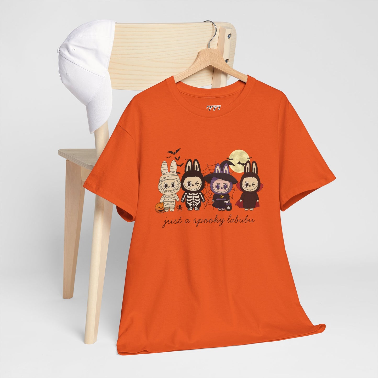 Just A Spooky Labubu Women's Heavy Cotton T-Shirt