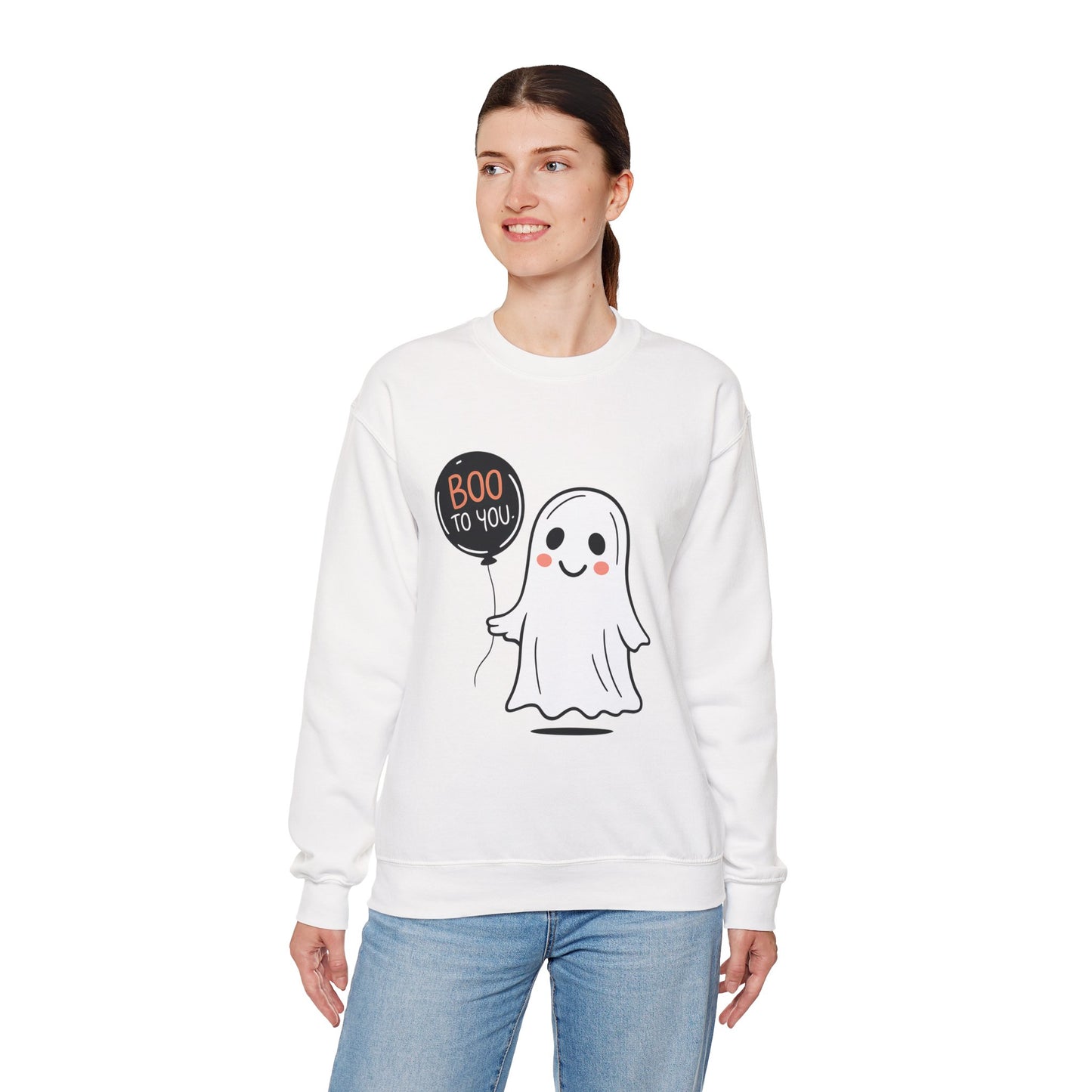 BOO To You Unisex Heavy Blend Crewneck Sweatshirt