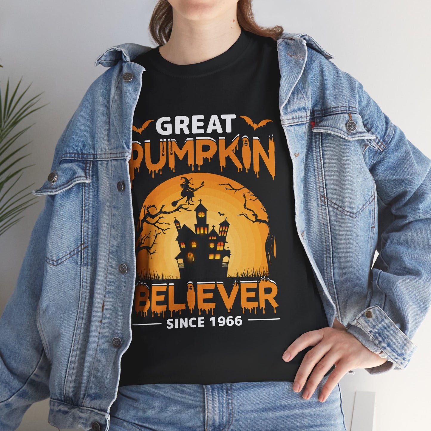 Great Pumpkin Believer Since 1966 Unisex Heavy Cotton T-Shirt