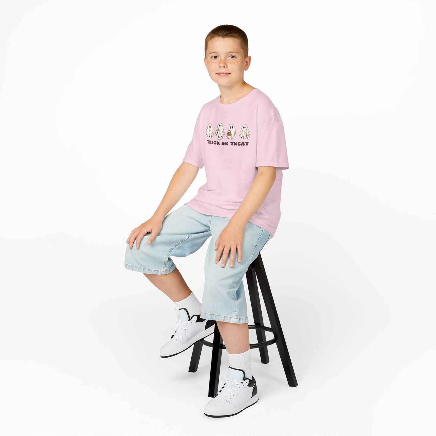 Trick Or Treat Kids Heavy Cotton T-Shirt