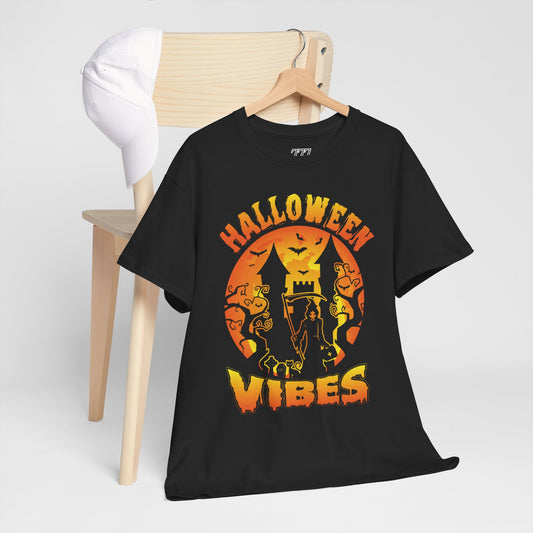 Halloween Vibes Unisex Heavy Cotton T-Shirt