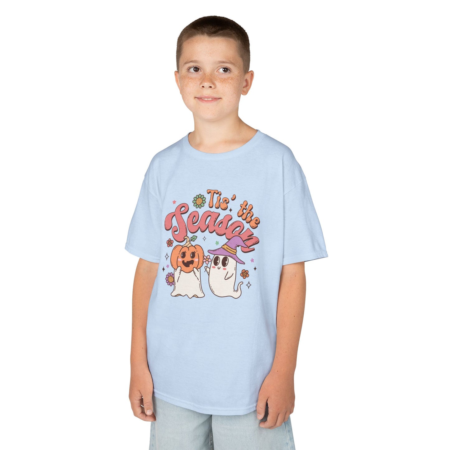 Tis The Season Kids Heavy Cotton T-Shirt