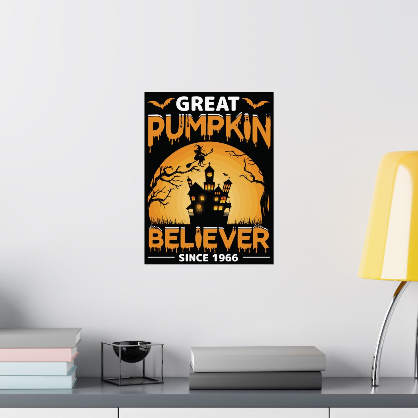 Great Pumpkin Believer Since 1966 Halloween Poster