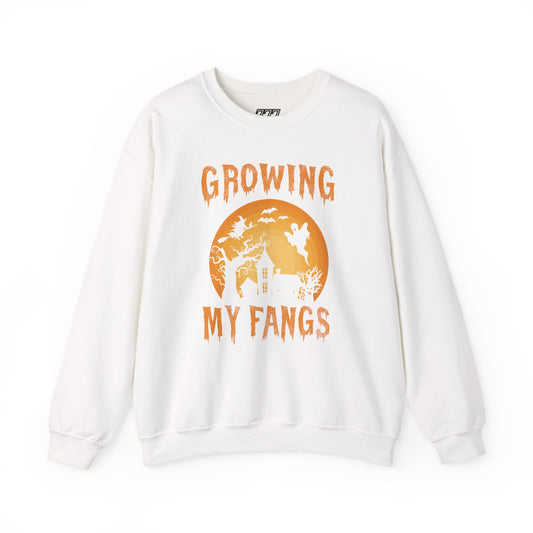 Growing My Fangs Unisex Heavy Blend Crewneck Sweatshirt
